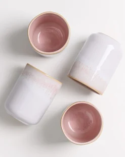 Melides Becher groß rosé 4er-Set