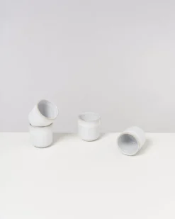 Melides Becher klein white 4er-Set