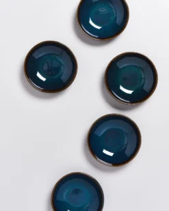 Melides - Mini Plate oceanblue