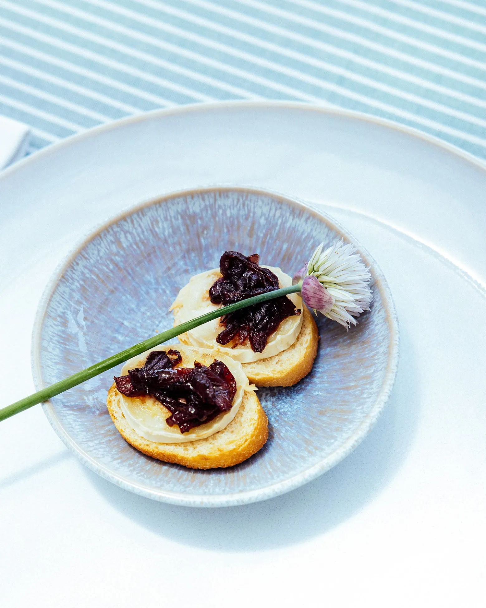 Melides - Mini Plate stoneblue