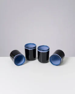 Melides - Set of 4 mugs large whitewater