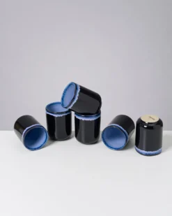 Melides - Set of 6 mugs large whitewater