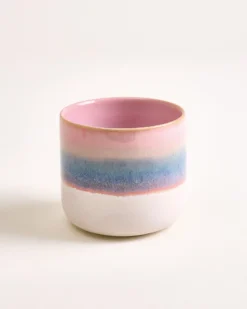 Nódoa - Large cup dipped pink blue
