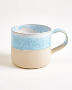 Nódoa - Large mug dipped light blue