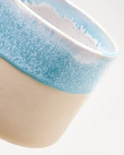Nódoa - Large mug dipped light blue