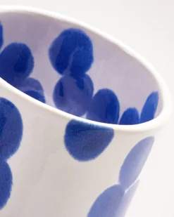 Nódoa - Large mug dotted blue