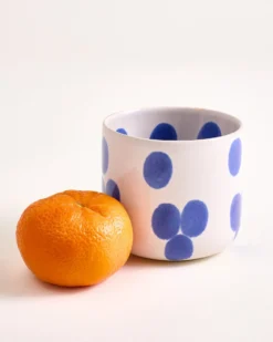 Nódoa - Set of 6 Cups large Blue dots