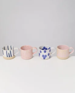 Nódoa Tasse groß mix 4er-Set