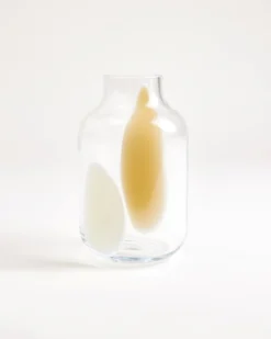 Nuno glass vase M - sand drops