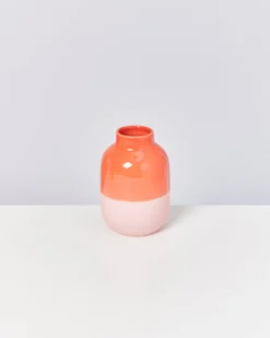 Nuno - Vase M coral pink