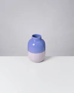 Nuno Vase M cornflower lilac