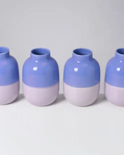 Nuno Vase M cornflower lilac