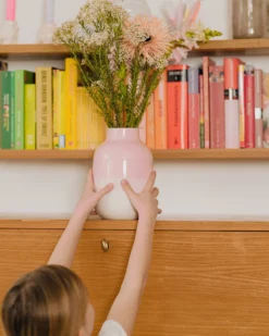 Nuno vase M - pink