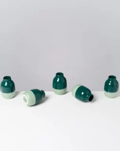Nuno Vase S darkgreen sage
