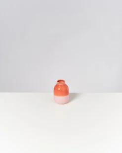 Nuno vase S - rose coral