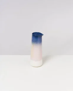 Pinguim Karaffe gesprenkelt blau rosa
