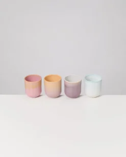 Retro Vibe - Set of 4 small cups