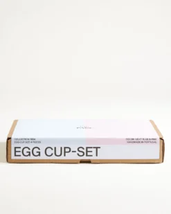 Seia Eierbecher rosa hellblau 4er-Set