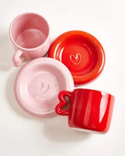 Seia Geschenk-Set rosa rot 5-teilig