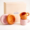 Seia - Gift set Love Smile pink orange 3 pieces