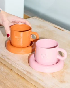 Seia - Gift set Love Smile pink orange 3 pieces