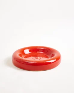Seia Mug & Saucer Heart Pink Red