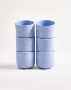 Sereno Becher klein hellblau 6er-Set