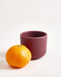 Sereno - Cup small burgundy