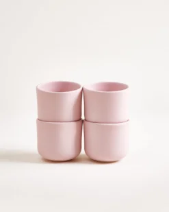 Sereno - Small cup pink Set of 4