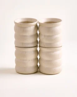 Sintra Becher groß bubble sand 4er-Set