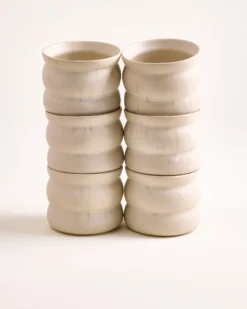 Sintra Becher klein bubble sand 6er-Set