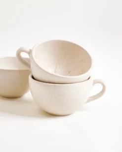 Sintra Cappuccinotasse & Untertasse klein classic sand 6er-Set