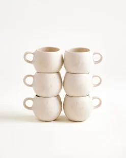 Sintra Espressotasse sand 6er-Set