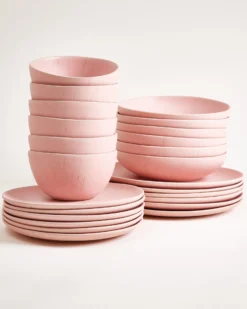 Sintra Geschirr-Set rosé 24-teilig