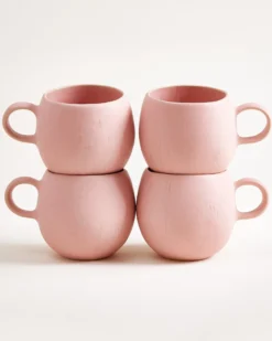 Sintra - Large mug rosé Set of 4