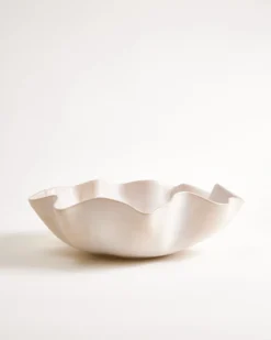 Sintra - Large Serving bowl Shell sand