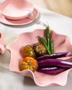 Sintra - Large Serving bowl Shell rosé