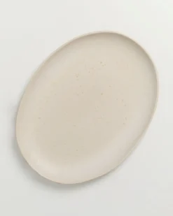 Sintra Servierplatte L oval sand