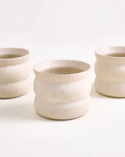 Sintra - Set of 6 cups small bubble sand