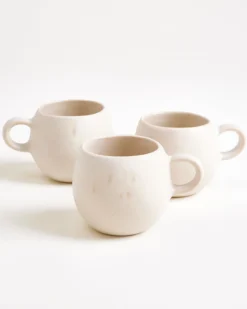 Sintra - Set of 6 espressomugs sand