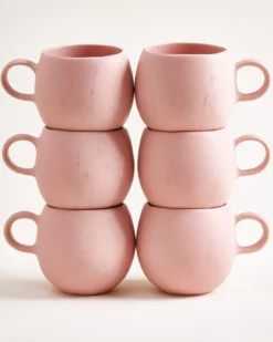 Sintra Tasse groß rosé 6er-Set
