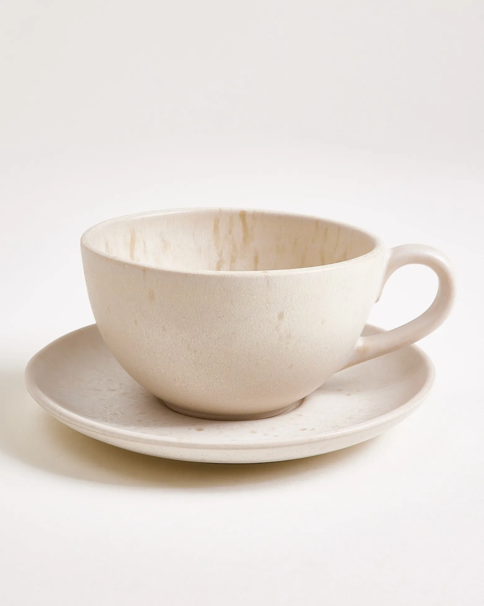 Sintra Teetasse & Untertasse groß classic sand 6er-Set