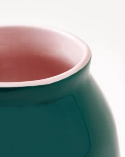 Sombra - Vase S dark green rosé