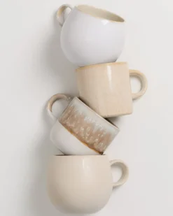Tasse groß Sand Harmony sand 4er-Set