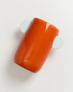 Tomar vase M orange light blue