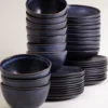 Turmalina - Tableware set black 40 pieces