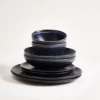 Turmalina - Tableware set black 8 pieces