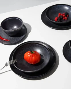 Turmalina - Tableware set black 8 pieces