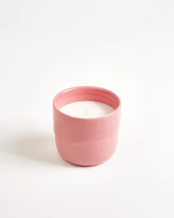 Velar Scented candle Salted Zest Pink